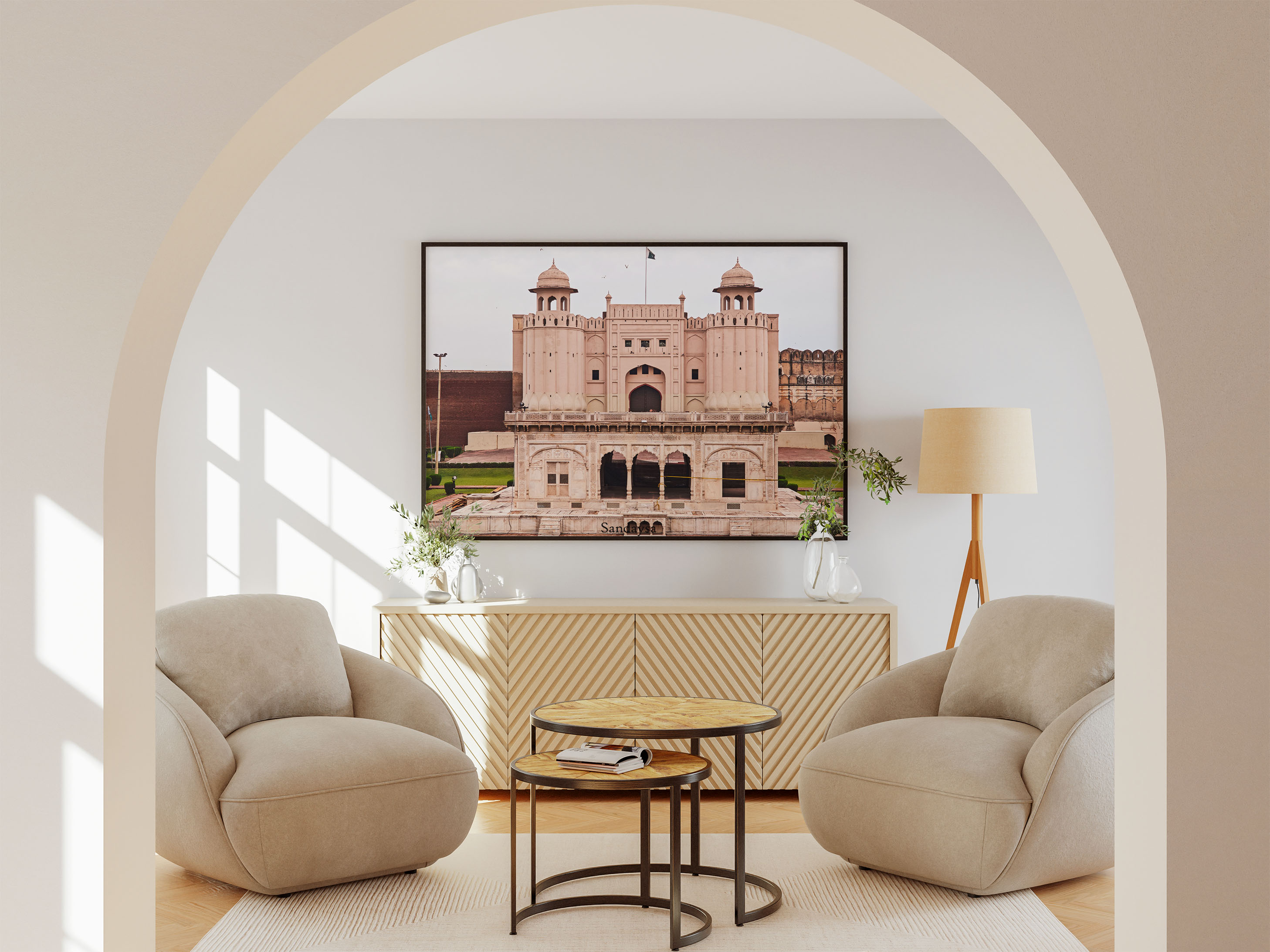 Lahore Shahi Fort Wall Frame