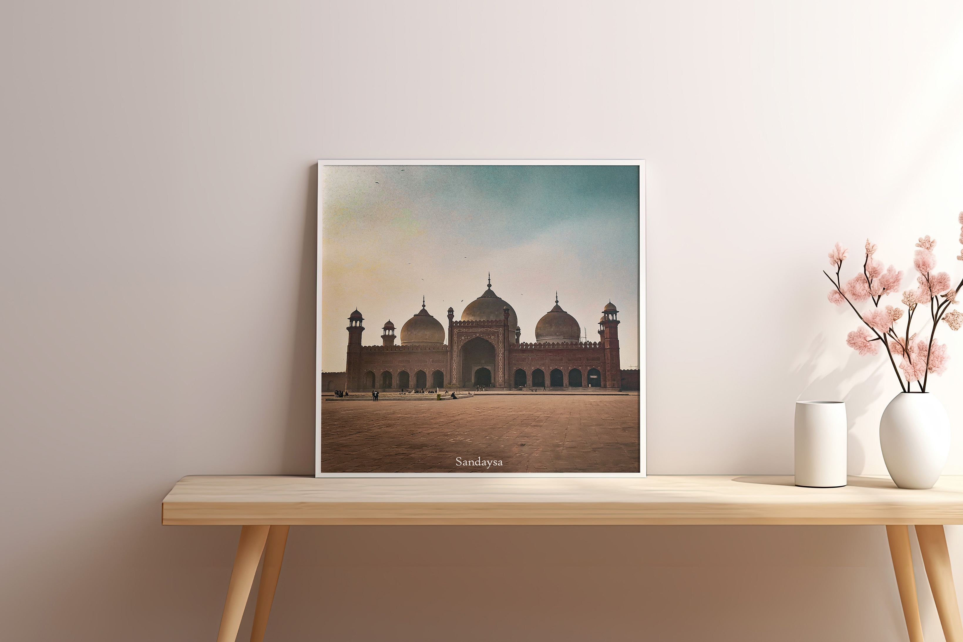 Badshahi Mosque Picture Frame